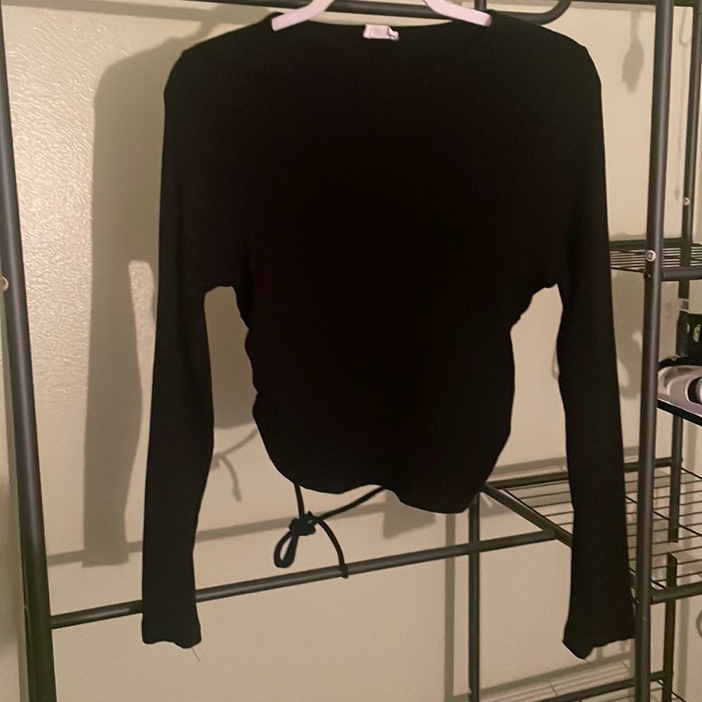 Cotton On long sleeve crop top